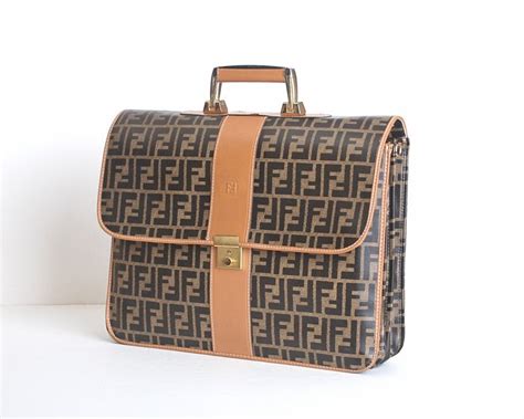 fendi briefcase|fendi briefcase vintage.